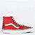 TÊNIS VANS SK8-HI RED TRUE WHITE - Imagem 3