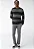 Suéter Tricot Hurley Listrado Grafite - Imagem 2