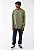 Blusa de Moletom Flanelada Fechada Hurley Reta Careca Mini Icon II Verde - Imagem 2