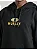 Moletom Canguru Preto Estampado Hurley Retrô Waves - Imagem 3