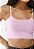 Regata Cropped Roxy Ajustada Logo Rosa - Imagem 3