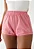 Short de Moletom Roxy Reto Sunray Rosa - Imagem 1