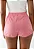 Short de Moletom Roxy Reto Sunray Rosa - Imagem 3