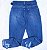 Calça Mom Escura Destroyed Joelho- Alcance Jeans - Imagem 3