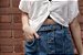 Saia  Jeans Botoes Escura - Alcance Jeans - Imagem 4