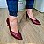 Sapato Scarpin Feminino Numeração Especial Marsala Salto Médio 23637 - Imagem 2