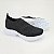 Tênis Feminino Sem Cadarço Slip on Knit Preto Dom Amazona 36382 - Imagem 4