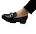 Sapato Mocassim Oxford Feminino Beira Rio 4283 Preto Moda Lançamento - Imagem 2