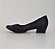 Scarpin Feminino Salto Baixo Confortavel 237804 Preto - Imagem 6