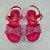 Sandalia Infantil de Menina Moda Fashion Rosa Pink 76.024 - Imagem 3