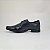 Sapato Masculino em Couro Cadarço Sola Costurada 600 Preto - Imagem 2