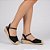 Espadrilhe Salto Anabela Numeração Especial Sandália Gabi - Imagem 2