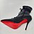 Bota Feminina Salto Alto Moda Fashion Numeração Especial Isis - Imagem 5