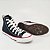 Tenis Botinha All Star Converse Tradicional Preto Vermelho - Imagem 3