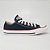 Tenis All Star Converse Tradicional Preto listra Vermelha - Imagem 6