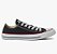 Tenis All Star Converse Tradicional Preto listra Vermelha - Imagem 1