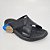 Chinelo Masculino Couro Pegada Antiderrapante Preto 134201 - Imagem 2