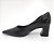 Scarpin Feminino Ramarim Salto Bloco Preto 25-16103 - Imagem 3