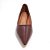 Scarpin Feminino Vizzano Salto Anabela Preto e Marrom 1483.100 - Imagem 2