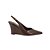 Scarpin Slingback Anabela Carolina Marrom ou Preto Dom&Amazona - Imagem 11