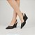 Scarpin Slingback Anabela Carolina Marrom ou Preto Dom&Amazona - Imagem 2
