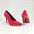 Scarpin Vermelho Verniz Miranda Spikes Salto Alto Numeração Especial - Imagem 6