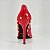 Scarpin Vermelho Verniz Miranda Spikes Salto Alto Numeração Especial - Imagem 5