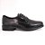 Sapato Masculino Pegada Em Couro 524773 preto Numeração Especial - Imagem 1
