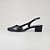 Slingback Dilara Salto Bloco Bico Fino Numeração 40 ao 44 - Imagem 7