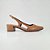 Slingback Dilara Salto Bloco Bico Fino Numeração 40 ao 44 - Imagem 6