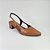 Slingback Dilara Salto Bloco Bico Fino Numeração 40 ao 44 - Imagem 4