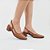 Slingback Dilara Salto Bloco Bico Fino Numeração 40 ao 44 - Imagem 2