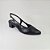 Slingback Dilara Salto Bloco Bico Fino Numeração 40 ao 44 - Imagem 3