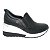 Tênis Feminino Anabela Via Marte 046-002 Preto e Bege - Imagem 6