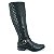 Bota Cano Longo Feminina Firezzi Preto e Marrom 260810 - Imagem 6