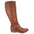 Bota Cano Longo Feminina Firezzi Preto e Marrom 260810 - Imagem 1