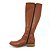 Bota Cano Longo Feminina Firezzi Preto e Marrom 260810 - Imagem 3