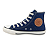 Tênis Botinha Converse All Star Azul Escuro e Azul Claro CT3515 - Imagem 3