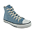 Tênis Botinha Converse All Star Azul Escuro e Azul Claro CT3515 - Imagem 10