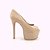 Peep toe Salto Alto Meia Pata Numeração Especial Aurora - Imagem 9