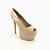 Peep toe Salto Alto Meia Pata Numeração Especial Aurora - Imagem 6