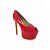 Peep toe Salto Alto Meia Pata Numeração Especial Aurora - Imagem 5