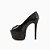 Peep toe Salto Alto Meia Pata Numeração Especial Aurora - Imagem 10