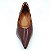 Scarpin Feminino Anabela Via Uno 968 Caramelo e Marsala - Imagem 2