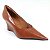 Scarpin Feminino Anabela Via Uno 968 Caramelo e Marsala - Imagem 10