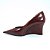 Scarpin Feminino Anabela Via Uno 968 Caramelo e Marsala - Imagem 3