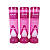 Desodorante Palterm Odor Free Anti-odor Rosa Kit Com 3 Unidades - Imagem 1
