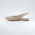 Slingback Bico Fino Rasteiro Vazado Sara Numeração Especial - Imagem 6