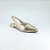 Sapatilha Slingback Bico Fino Vazado Sara Numeração Especial - Imagem 5