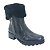 Bota De Pelo Feminina Em Couro Pegada 281495 Pinhão e Preto - Imagem 5